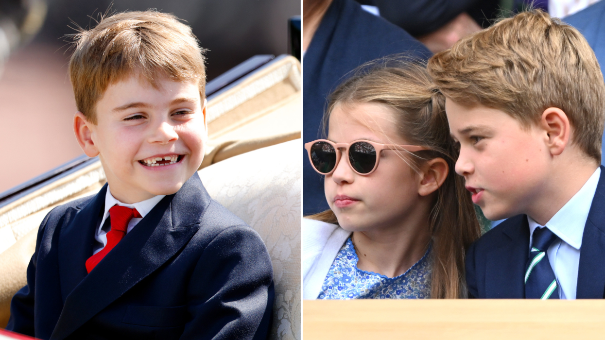 Prince Louis, Prince George and Princess Charlotte