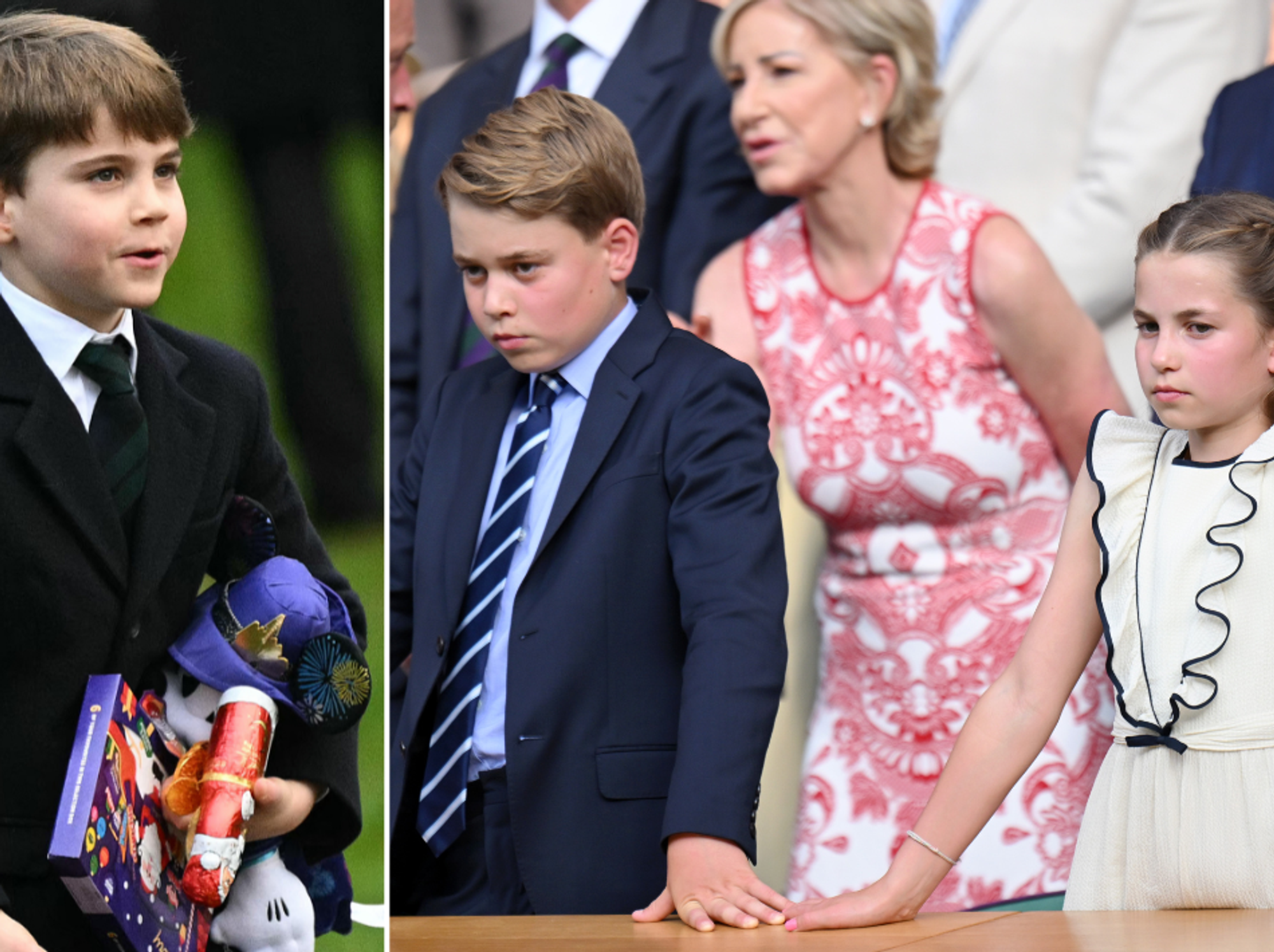 Prince Louis, Prince George and Princess Charlotte