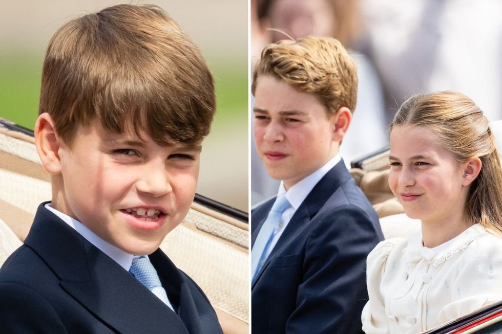 Prince Louis, Prince George, Princess Charlotte