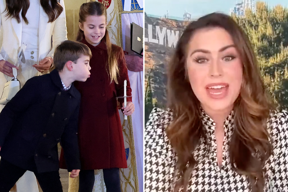 Prince Louis, Princess Charlotte and Kinsey Schofield