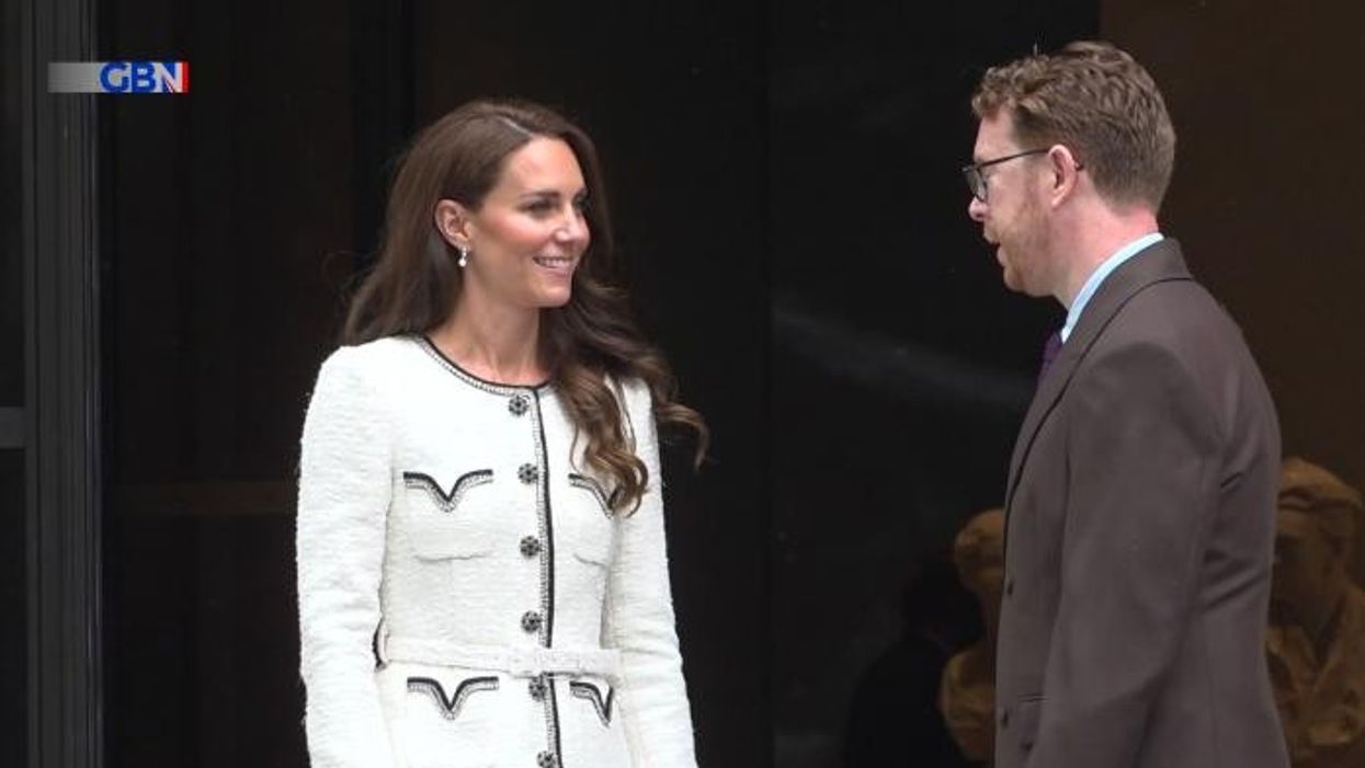 Prince Louis sparks royal fan frenzy as he looks IDENTICAL to mum Kate in latest photograph