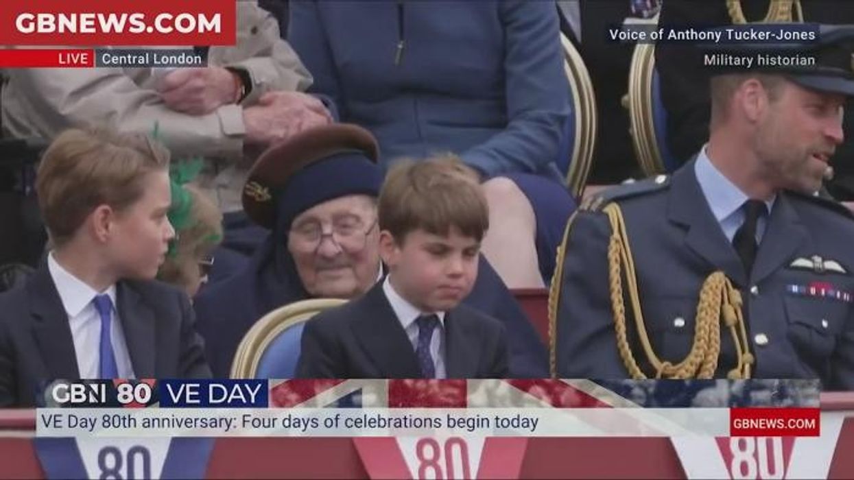 Prince Louis’s VE Day antics have Bev Turner and Andrew Pierce in stitches as young royal ‘rolls eyes’ at brother - WATCH