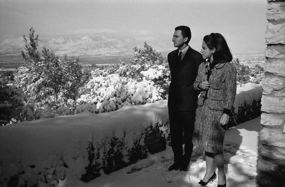 Prince Michael Of Greece And Marina Karellana Karella