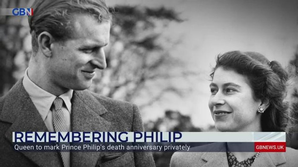 Royal family share poem tribute to Philip on anniversary of his death