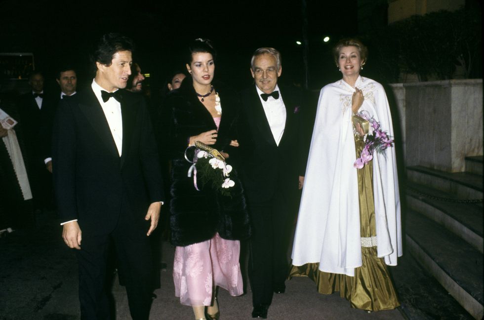 Prince Rainier III and Grace Kelly