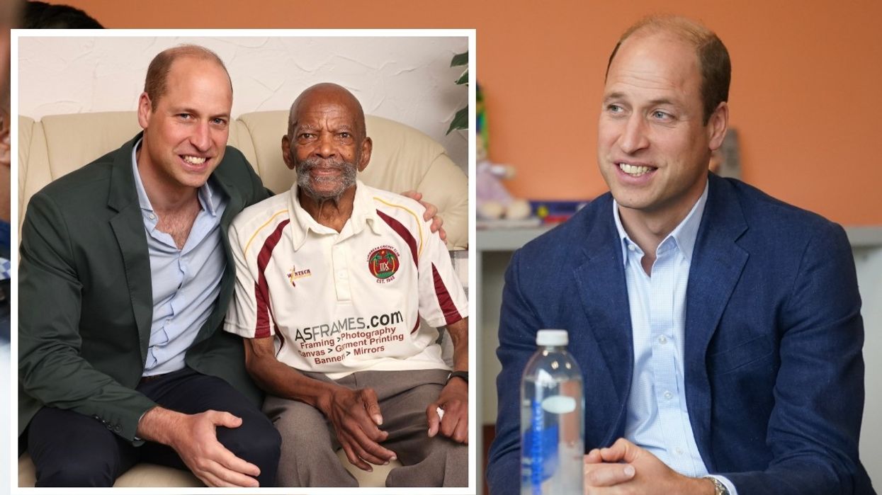 Prince William and Alford Gardner