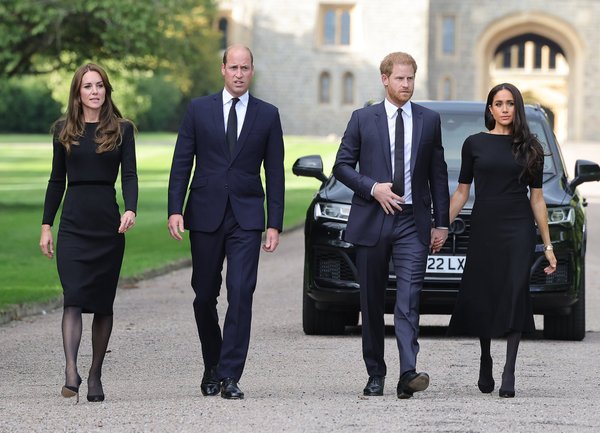 Prince William and Catherine, Prince Harry and Meghan Markle
