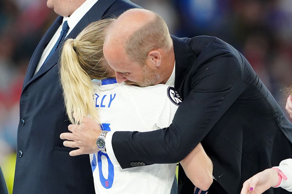 Prince William and Chloe Kelly