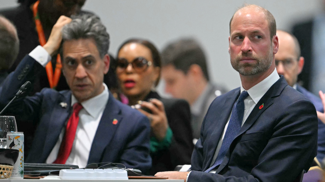 Prince William and Ed Miliband