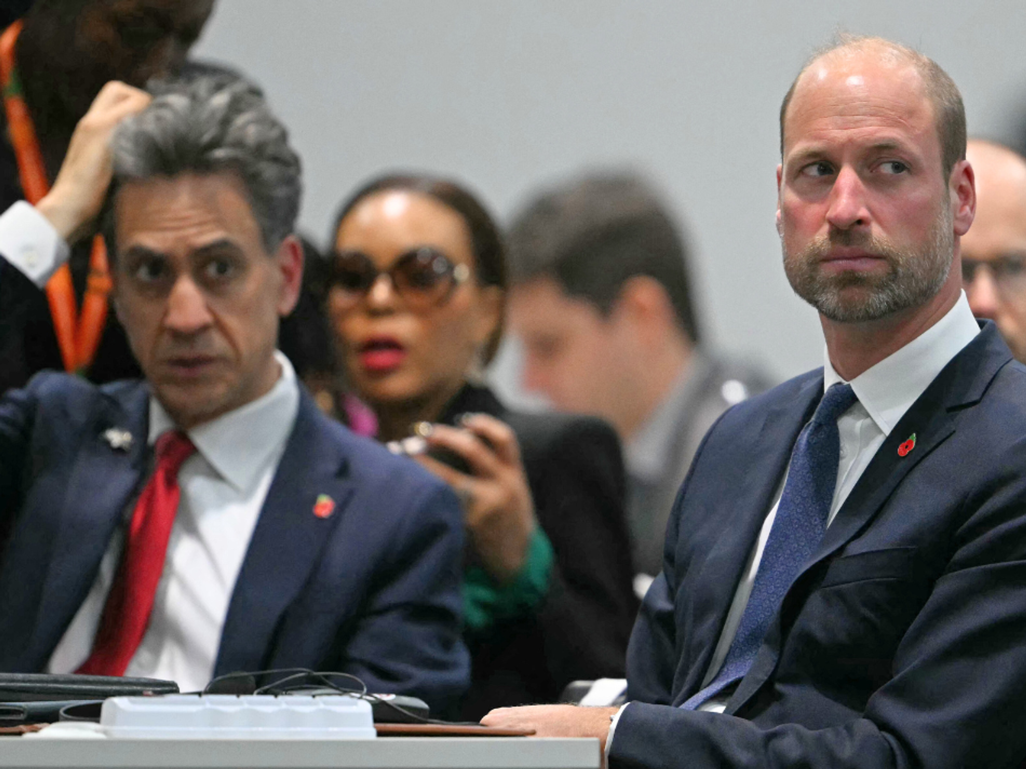 Prince William and Ed Miliband