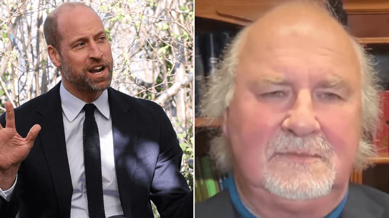 Prince William and Gavin Ashenden