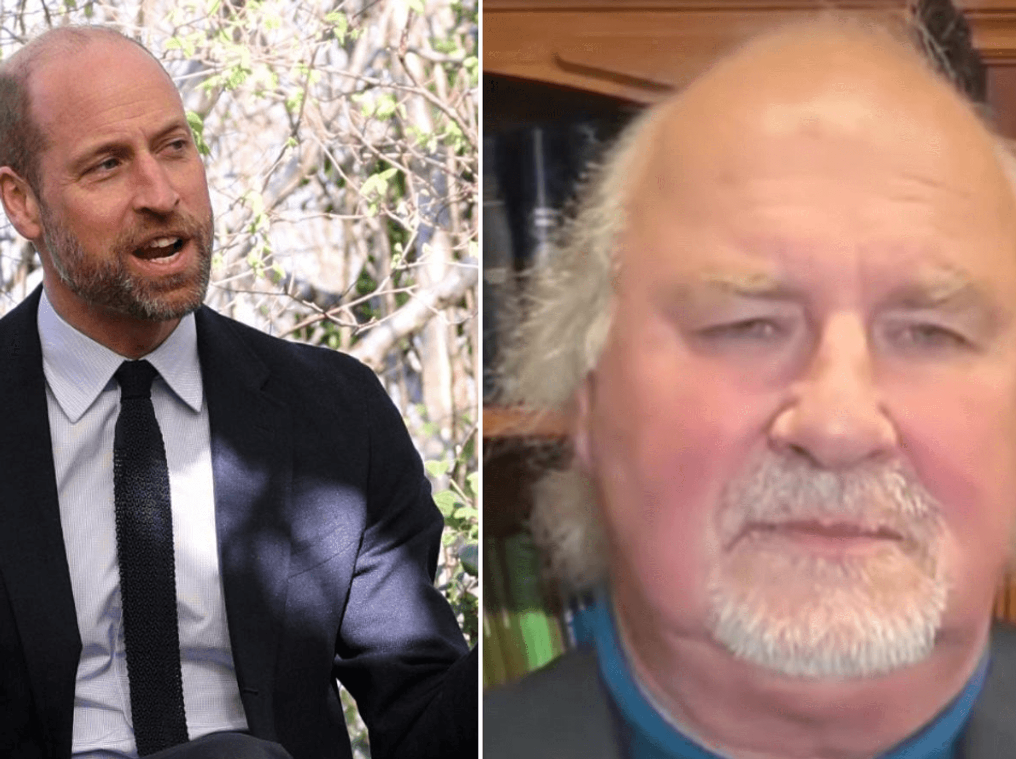 Prince William and Gavin Ashenden