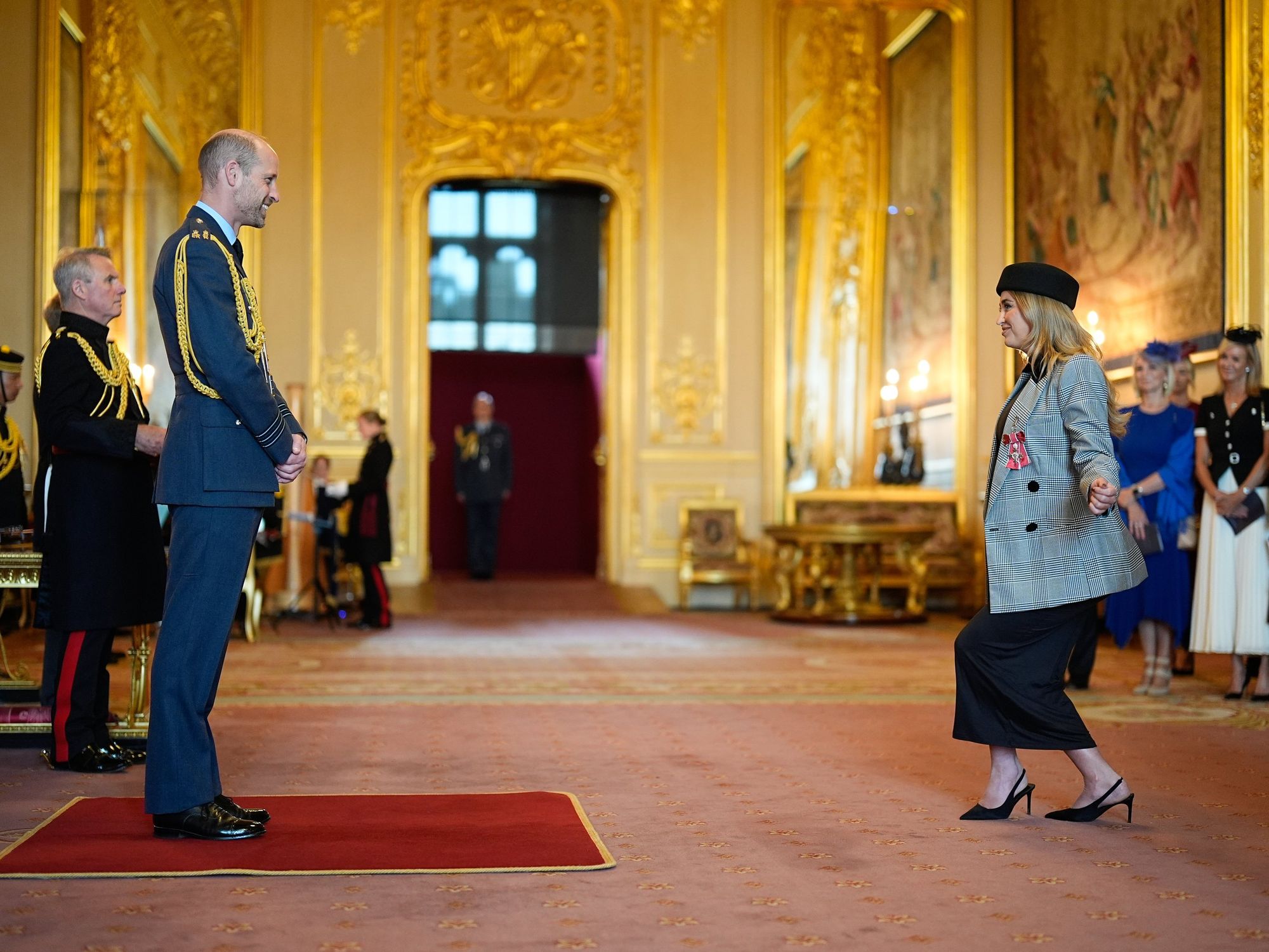 Prince William and Georgia Harrison