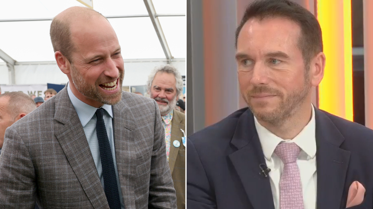 Prince William and Grant Harrold