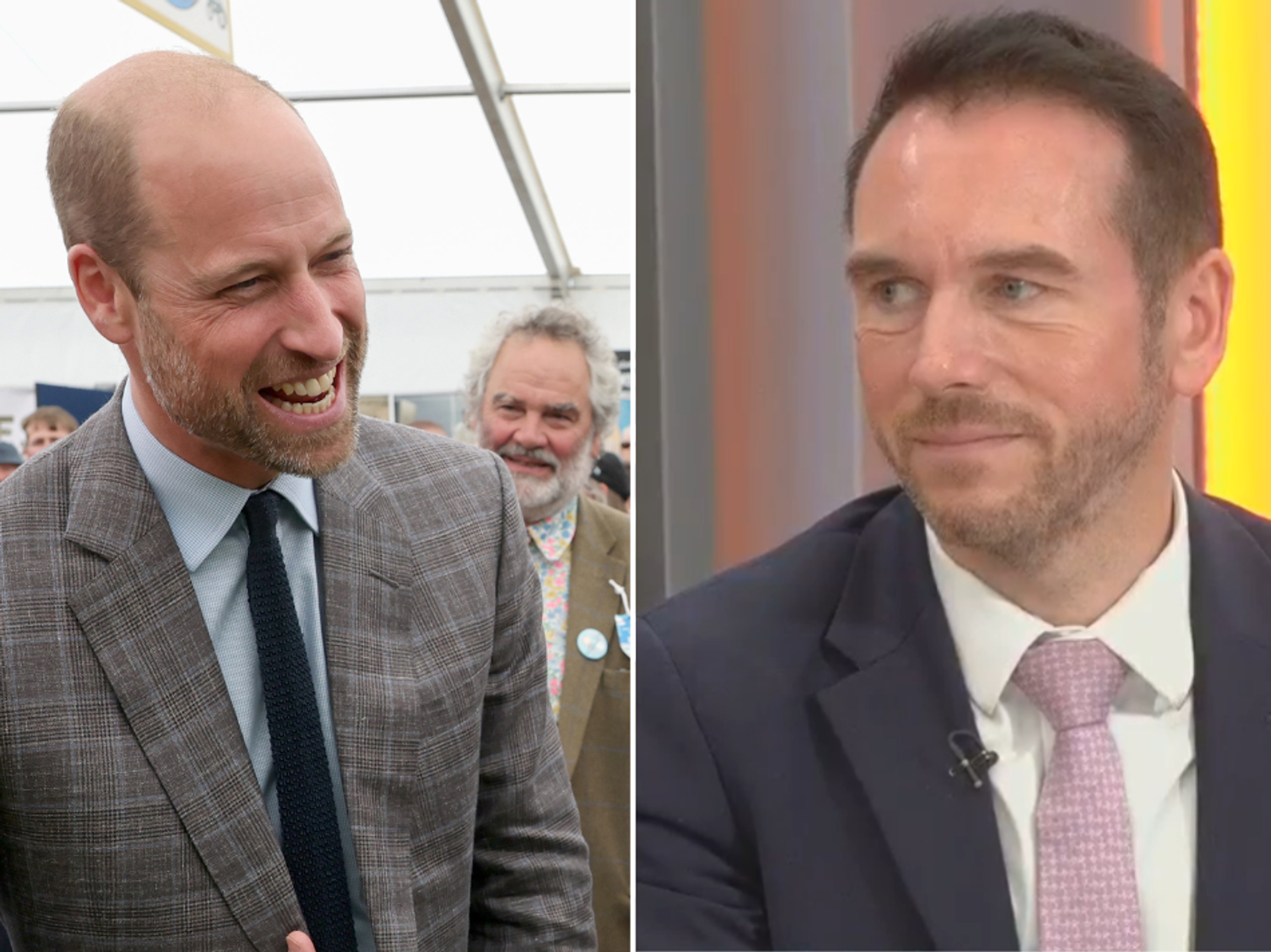 Prince William and Grant Harrold