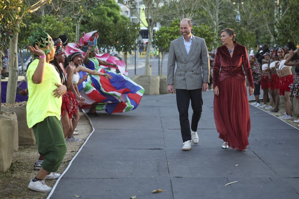 Prince William and Hannah Jones