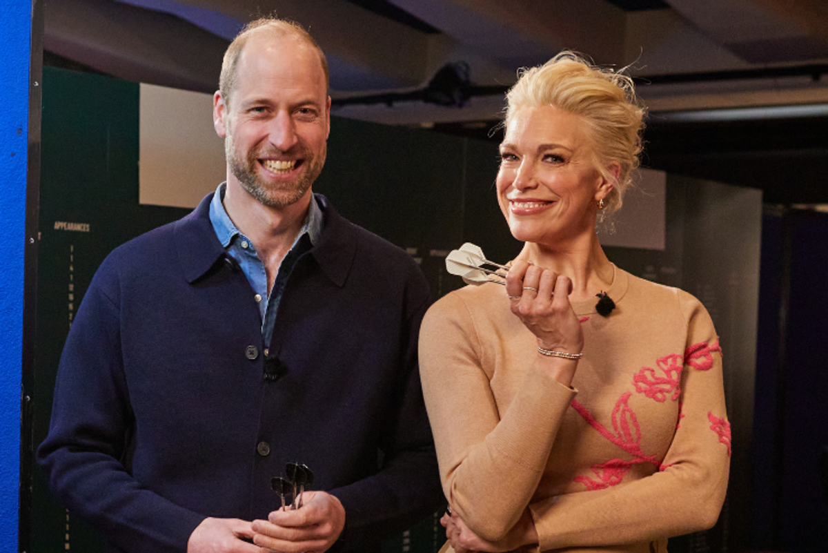 Prince William and Hannah Waddingham