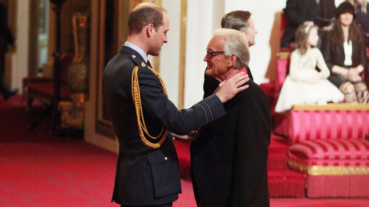 Prince William and Iain Douglas-Hamilton