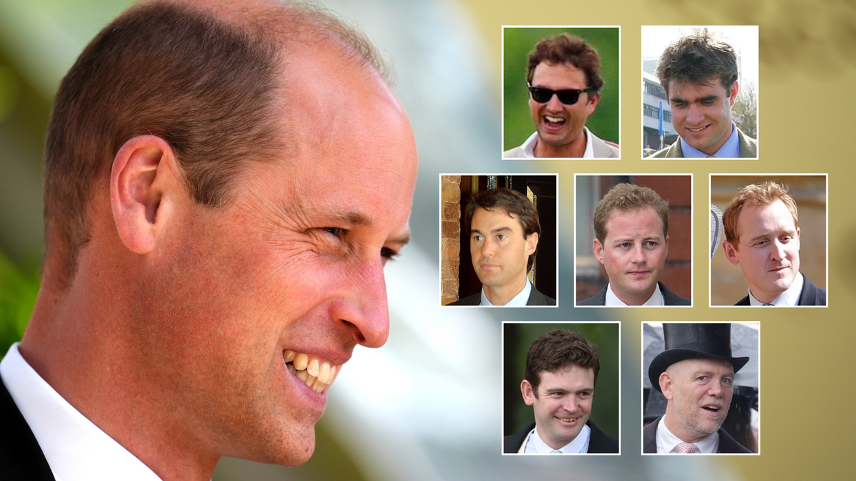 Prince William and "inner circle"