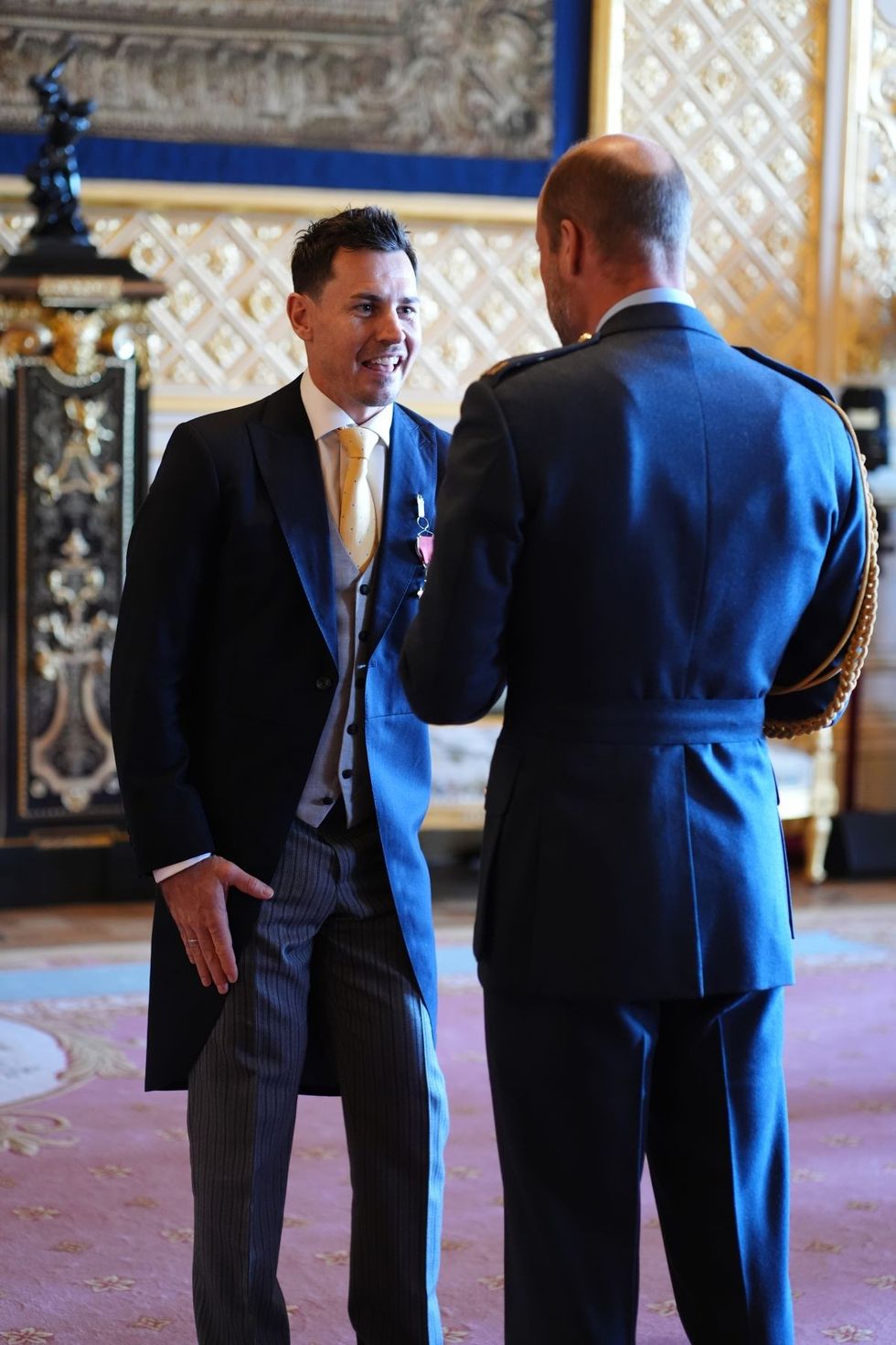 Prince William and Jaco van Gass