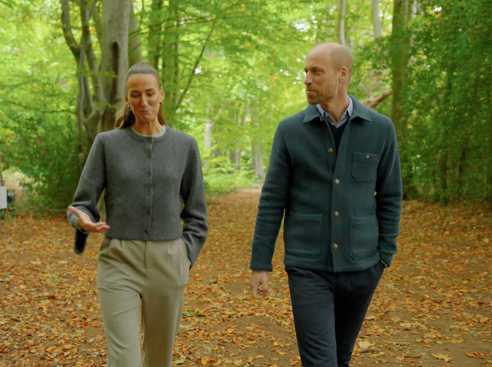 Prince William and Jill Scott