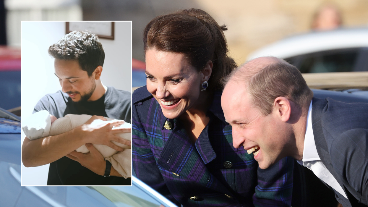 Prince William and Kate Middleton/Prince Hussein and Princess Iman