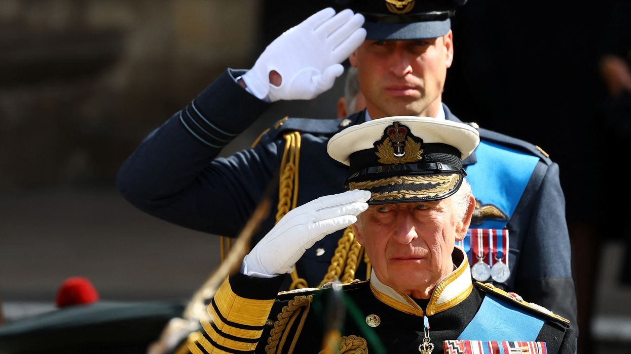 Prince William and King Charles