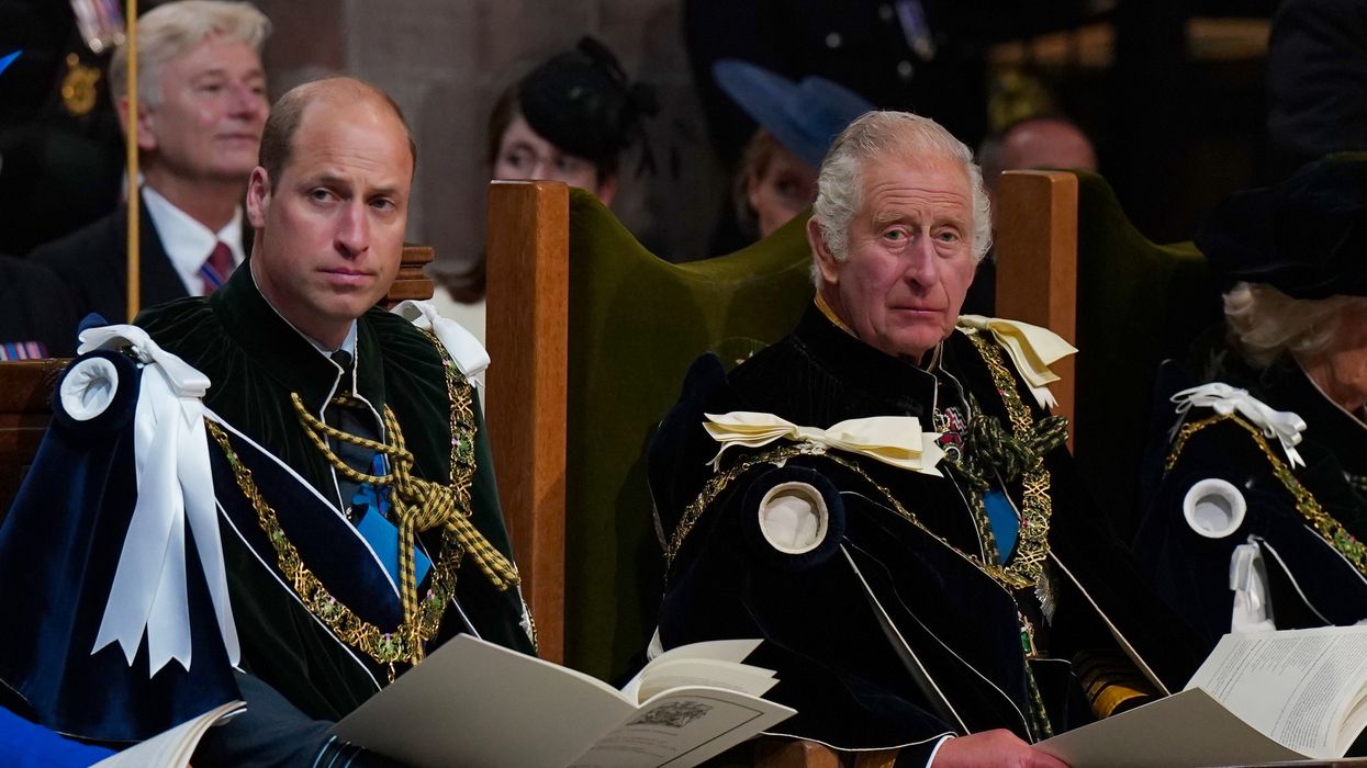 Prince William and King Charles