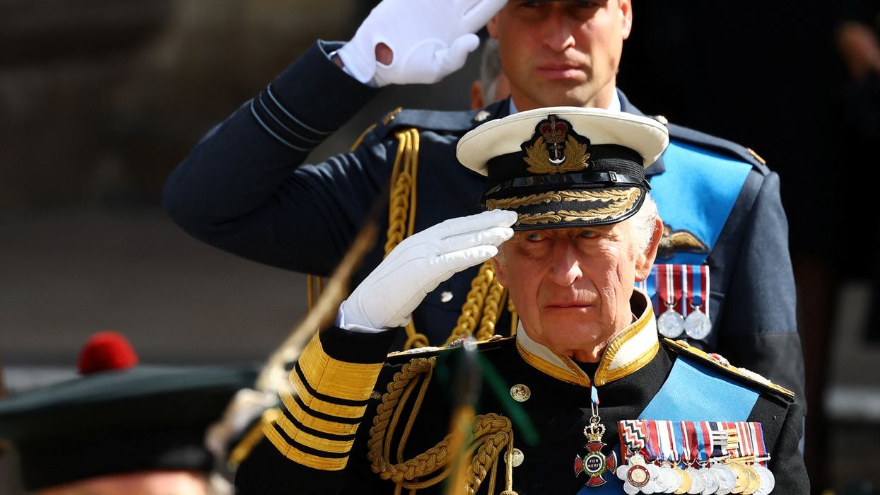 Prince William and King Charles