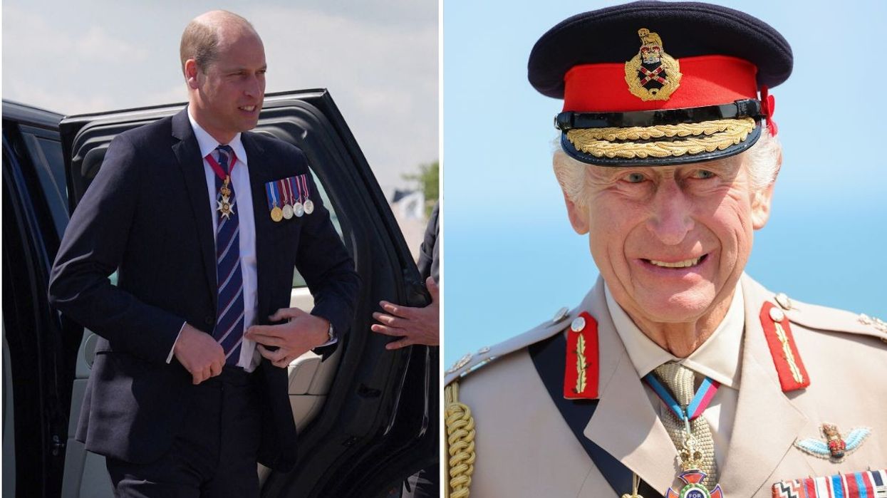 Prince William and King Charles