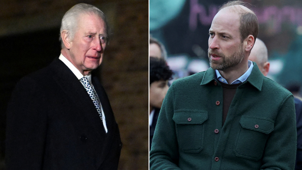 Prince William and King Charles