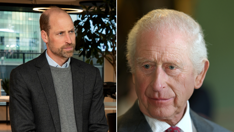 Prince William and King Charles