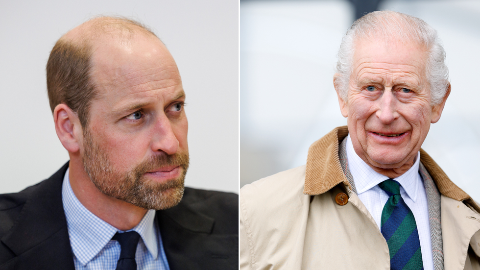 Prince William and King Charles