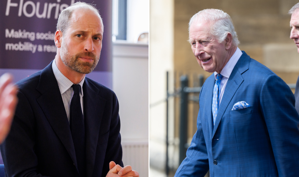 Prince William and King Charles