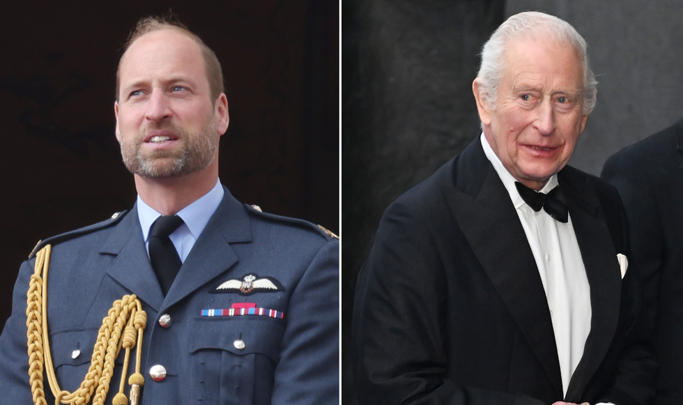 Prince William and King Charles