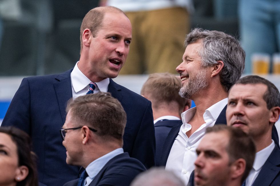 Prince William and King Fredrik
