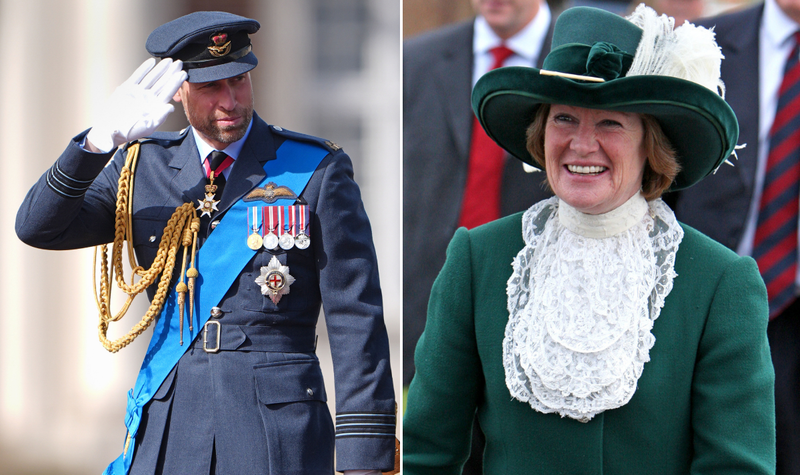 Prince William supported by Princess Diana's sister at event as royal warns  of 'challenges ahead'
