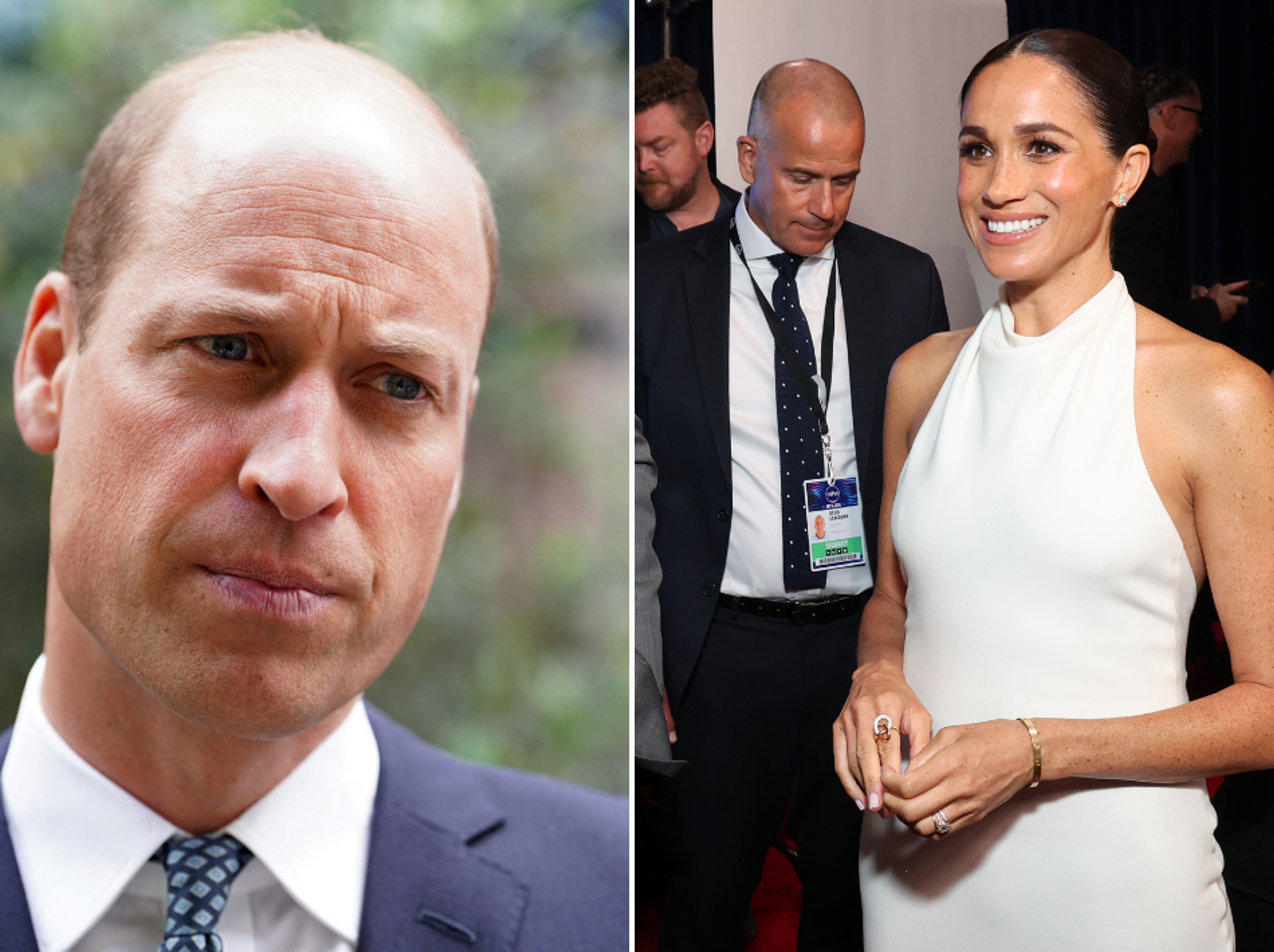 Prince William and Meghan Markle