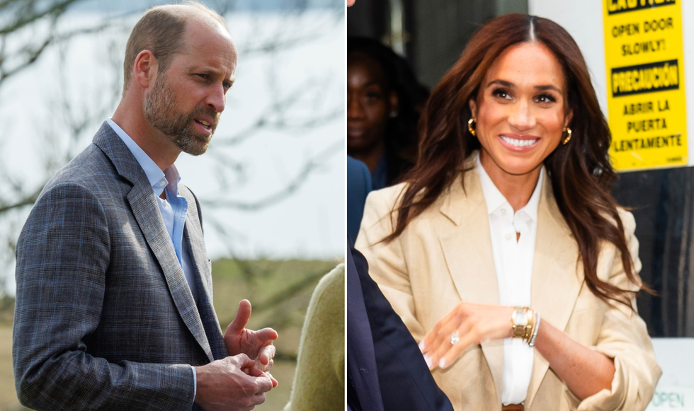 Prince William and Meghan Markle