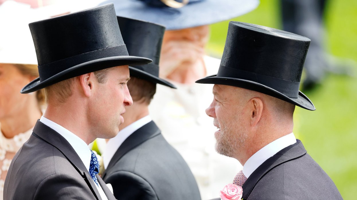 Prince William and Mike Tindall