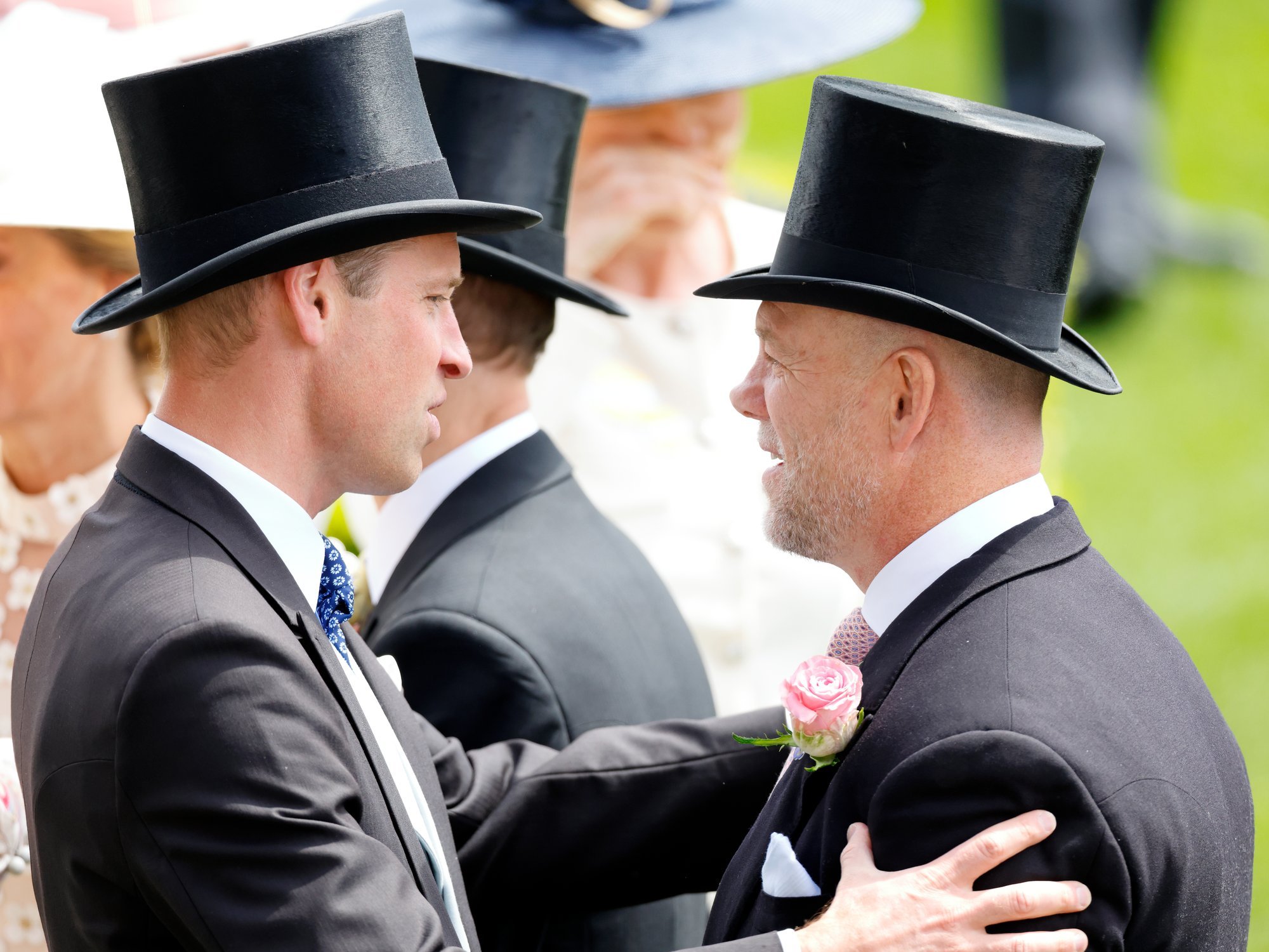 Prince William and Mike Tindall