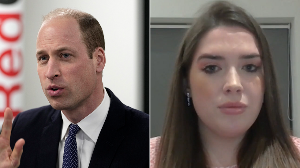 Prince William and Pandora Forsyth