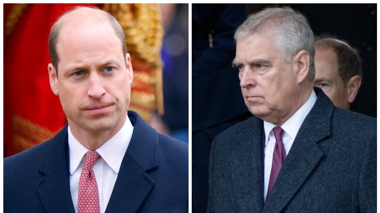Prince William and Prince Andrew