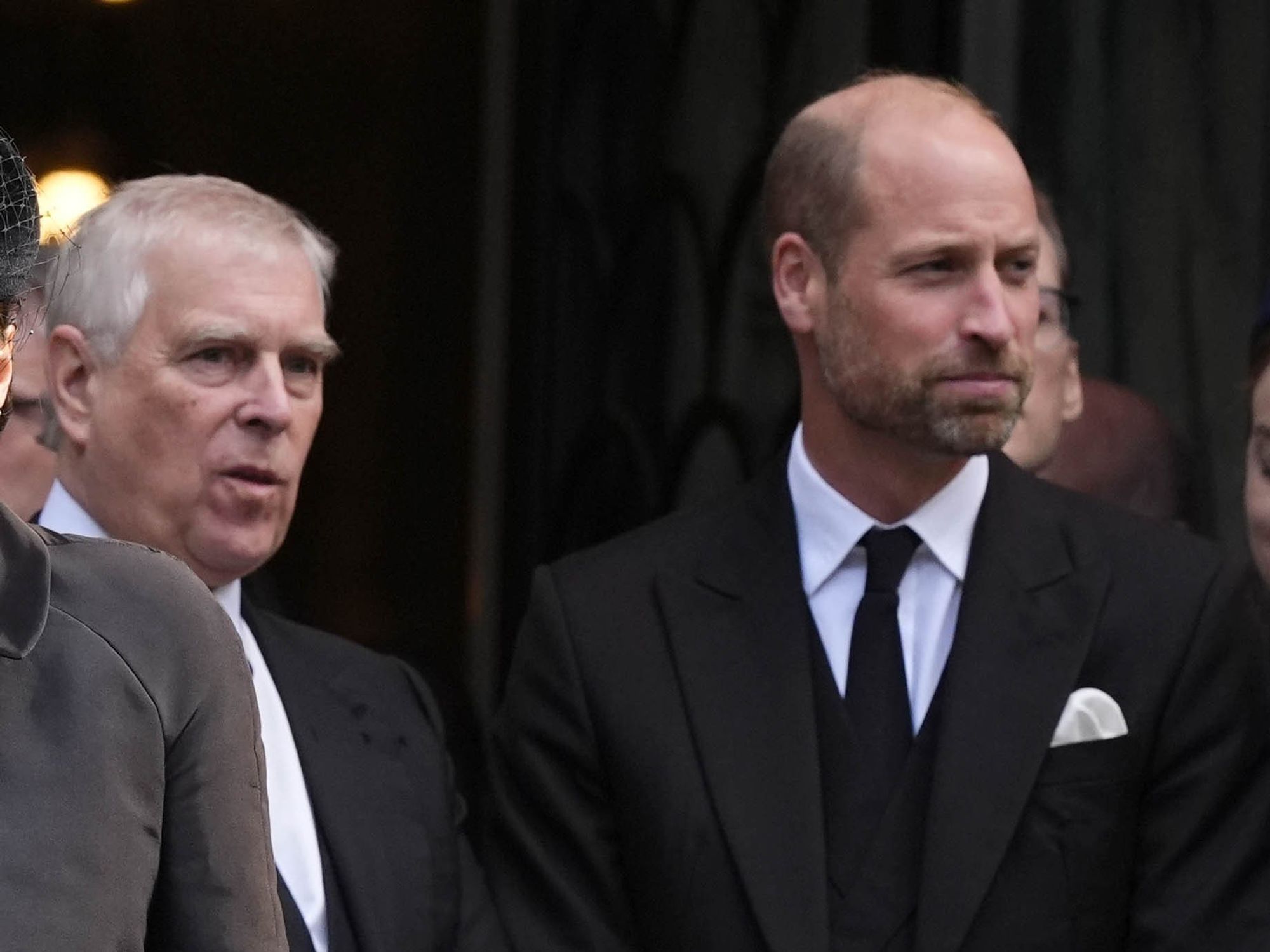 Prince William and Prince Andrew