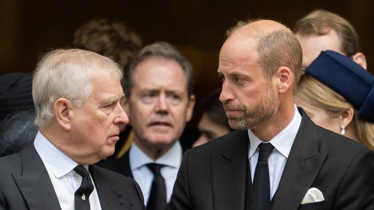 Prince William and Prince Andrew