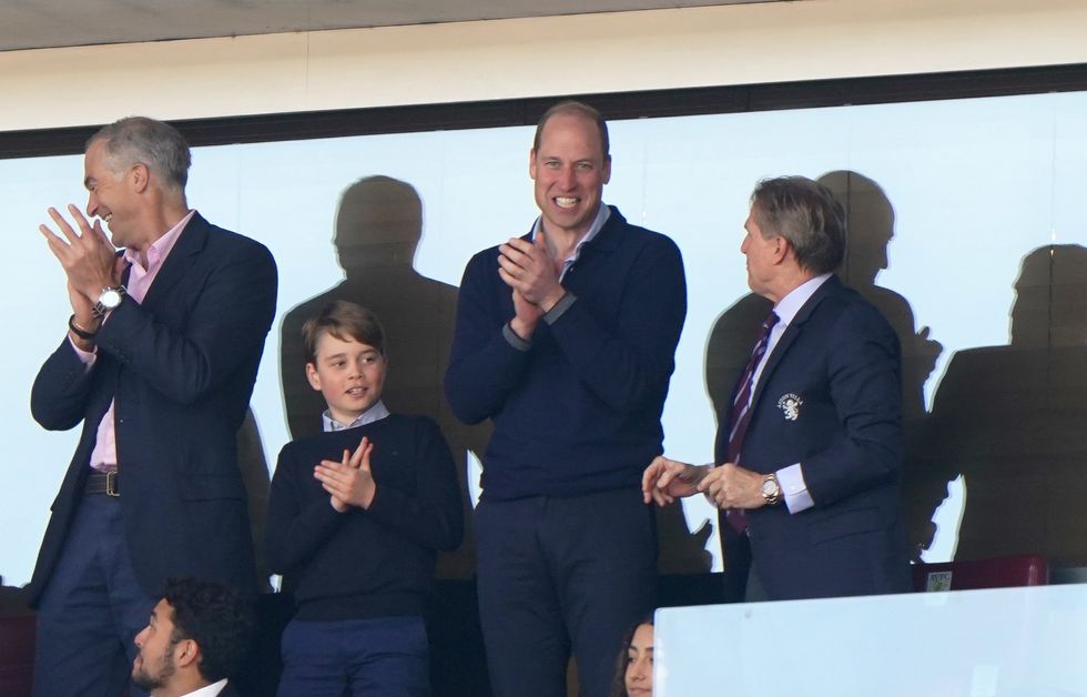 Prince William and Prince George