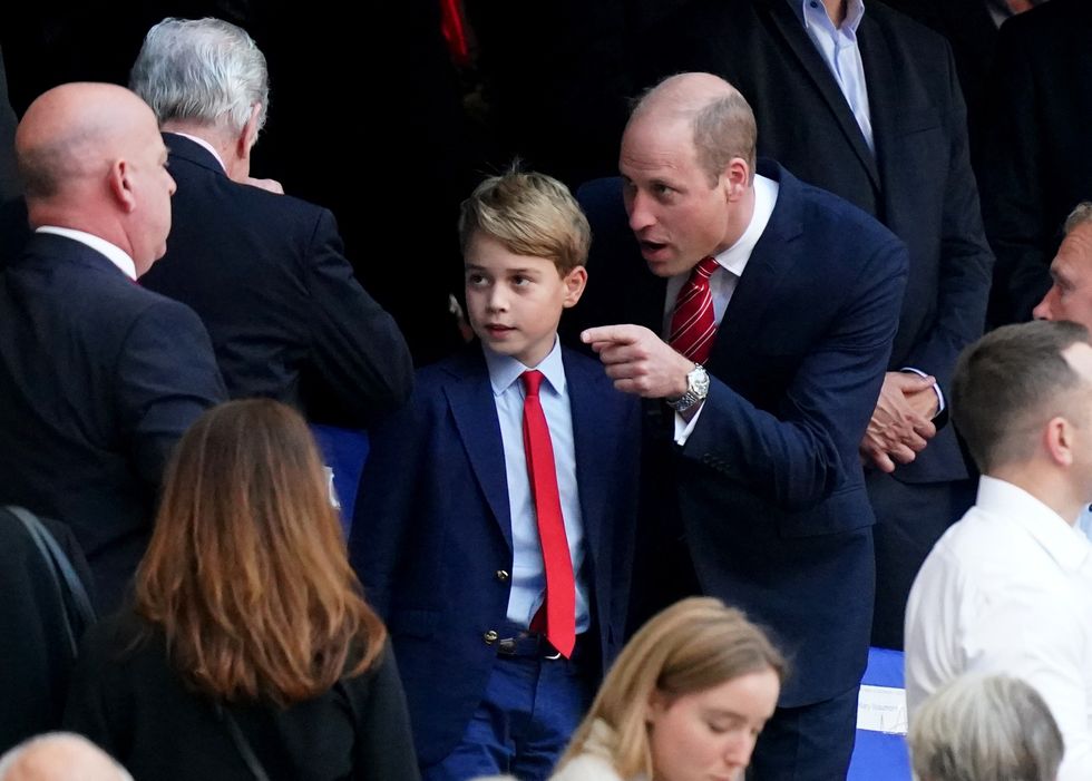 Prince William and Prince George