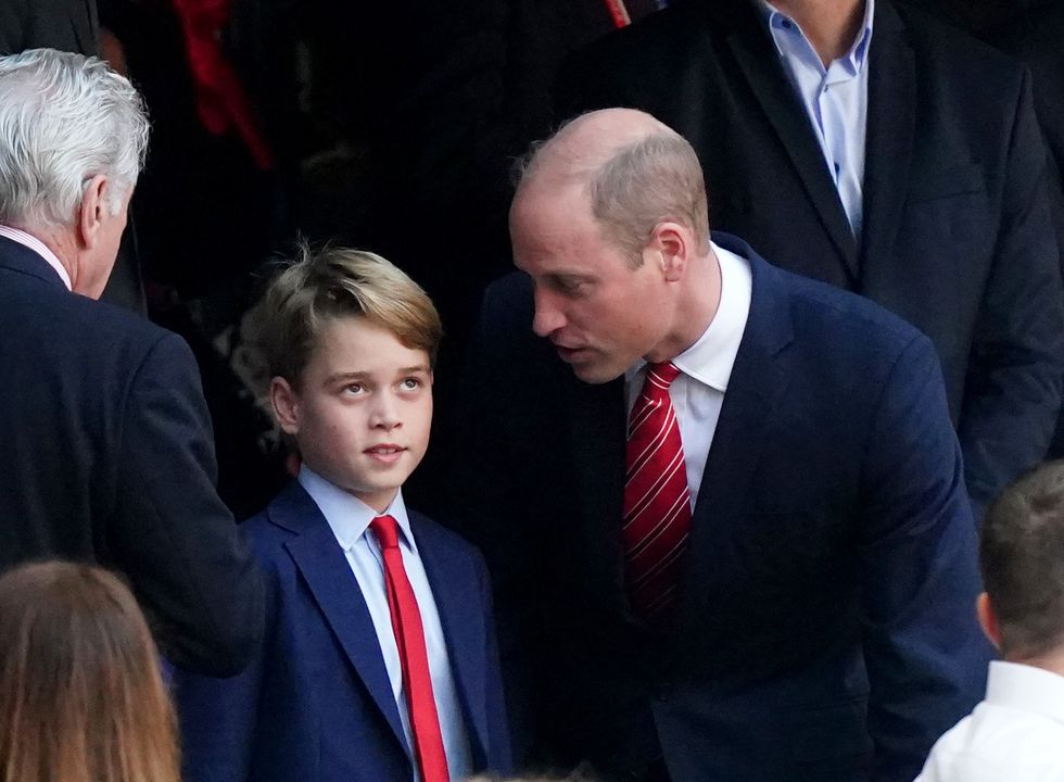 Prince William and Prince George