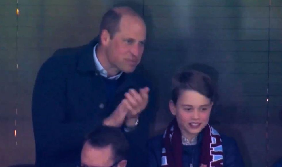 Prince William and Prince George