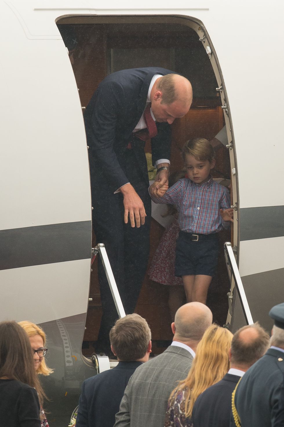 Prince William and Prince George